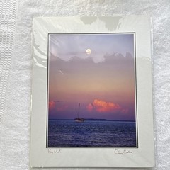 Gary Sader Signed Key West Color Photograph, Matted Landscape 11 x 14 in