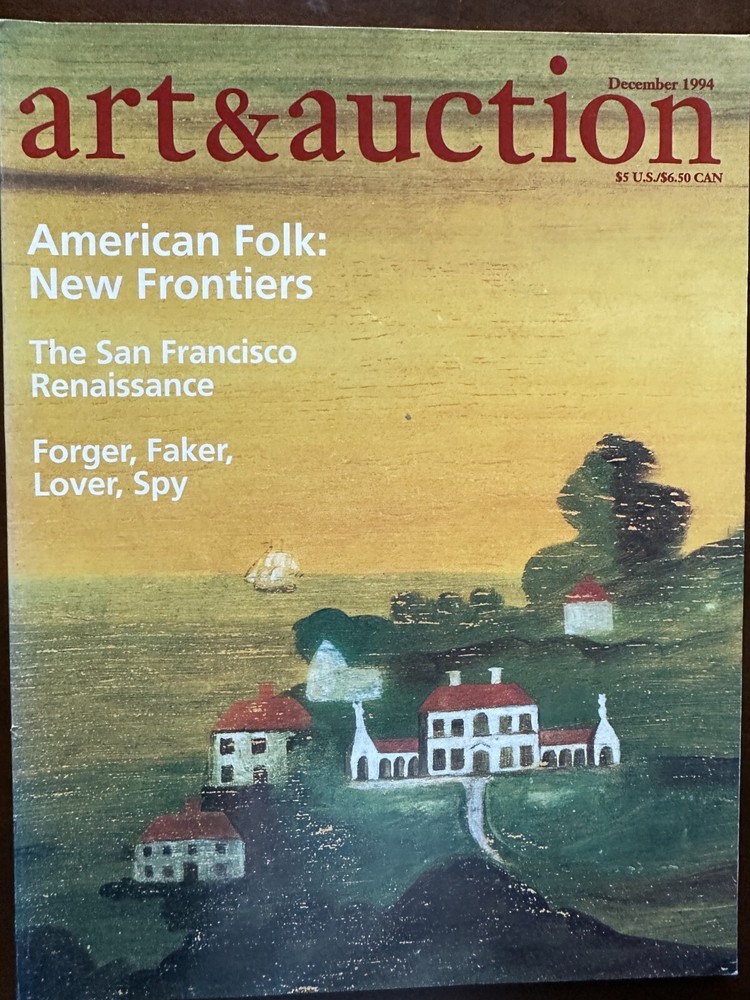 Art & Auction Magazine December 1994