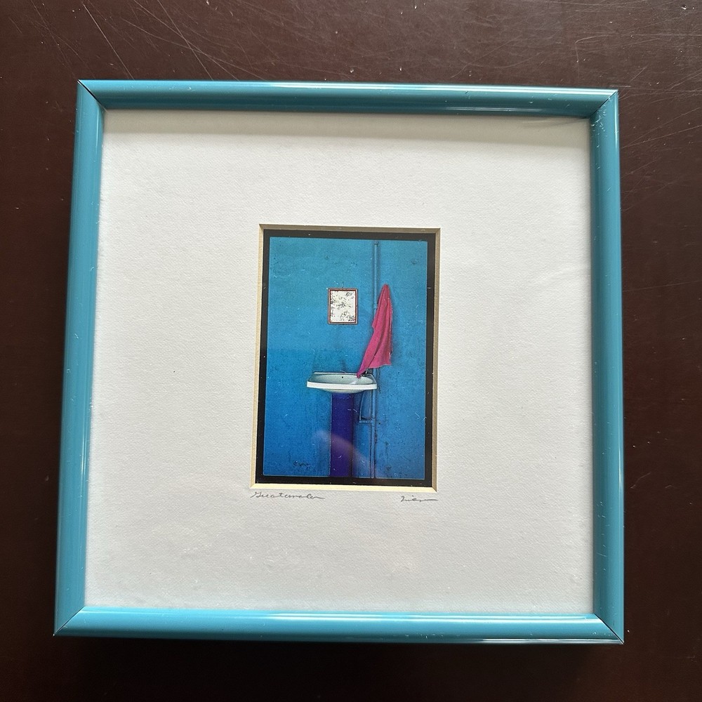 JIM NILSEN PHOTOGRAPHY ~ ART PRINT ~ SIGNED ~ TITLED ~ MATTED & FRAMED ~ 9″ x 9″