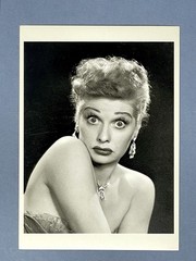 Lucille Ball Art Print Card 1950 Photo By Philippe Halsman Fotofolio 4”x6” Lucy