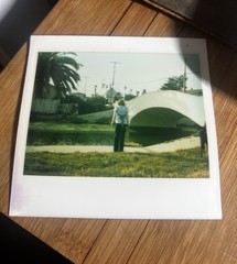 Polaroid Photo Wasted Youth – lost Women Contemplation of the End LA circa 1978