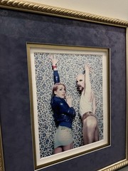 Framed Fashion Photography Print – Bold Retro Camp Portrait Wall Art