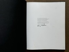 🎈SIGNED Harry Callahan, 1976, Limited edition Only 200 COPIES! Mega RARE!