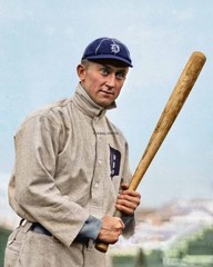 Ty Cobb-1910 8×10 Colorized Print-FREE SHIPPING