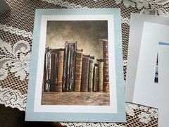 Art Photos on Card Stock. 8×10 ready to frame. Lot of 8 pieces, various themes.