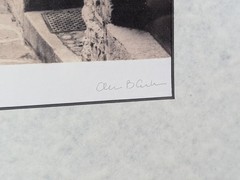 Alan Blaustein Photograph Print Varenna Lake Como Italy Gold Black Frame 25×20