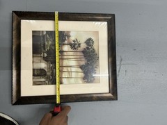 Vintage Serene Palms Framed Photograph Palms View by John Bilecky Vintage Art