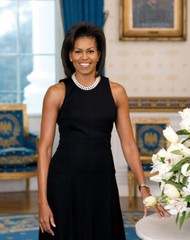 Michelle Obama Photograph – Vintage Photo from 2009