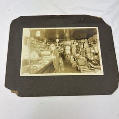 Vintage Dated September 1907 Grocery Store Photograph