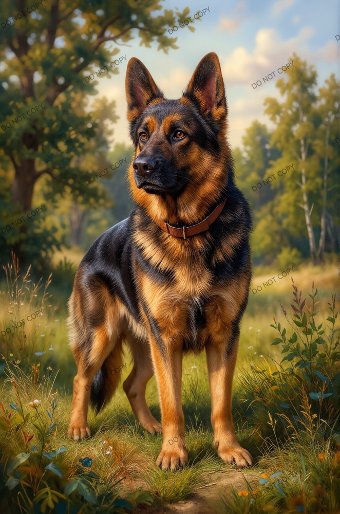 Digital Image Picture Photo Wallpaper Background Desktop Dog AI Art Product Pic