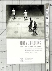 Jerome Liebling (1924-2011) Art Announcement Card 1995 – The People, Yes