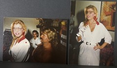 1980s Photo Beautiful Girl Stripper Poses For Artist Risqué Erotica