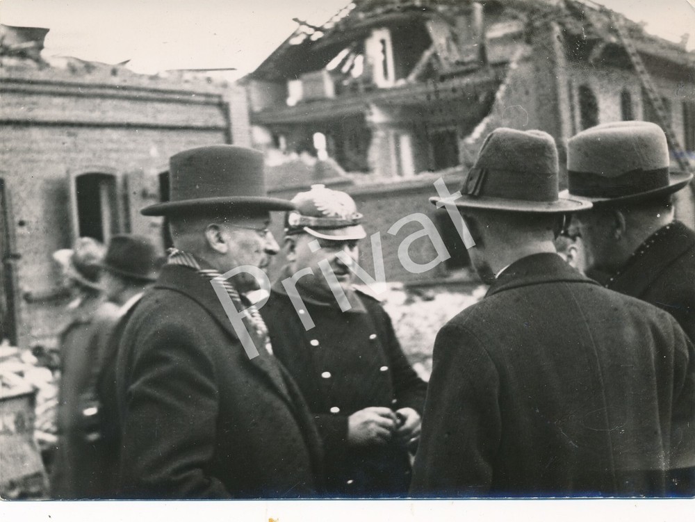 Photo Gasometer Explosion Ironworks Ruins Neunkirchen Saarland 1933 M1.00