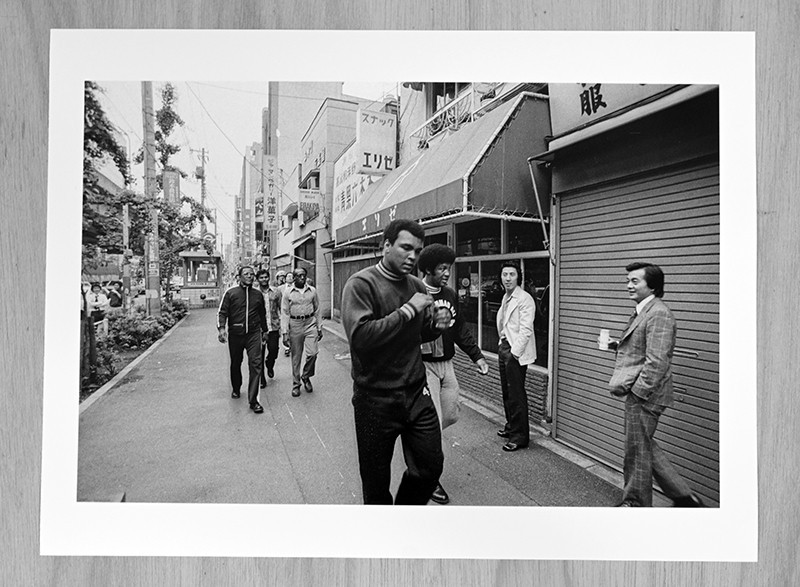 Muhammad Ali sparring in Tokyo Original photograph from the archive of Charlier