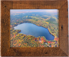 Crystal Lake, Vilas/Gogebic, Land O’/Watersmeet, MI Aerial Photo. Frame Optional