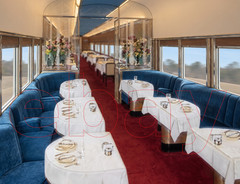 Photo Art Print of the Dining car on the New York Central’s Mercury in 1939
