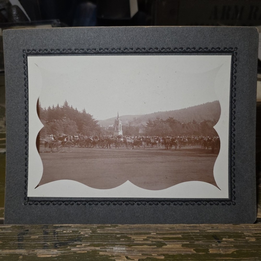 Pre 1900 Golden Gate Park San Francisco California Original Photograph Horse 7×9