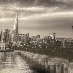 Black & White Photography of San Francisco by Colin Gift. 4.5”x6.5” picture