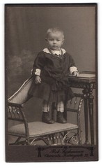 Photograph Rob. Seidemann, Chemnitz, Freibergerstraße 22, Toddler Wears with S