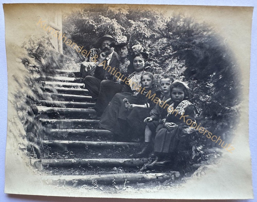 orig. Photo Temple of the Sun Bad Berneck Bayreuth 1902