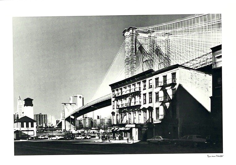 Lot Of 3 Alfred Eisenstaedt’s Brooklyn Bridge Life Portfolio Prints