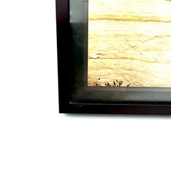 Art Photograph Stone Landscape Matte Frame 12 1/4″ x 9 1/4″ Lapidary Stonescape