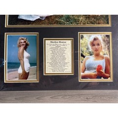 Marilyn Monroe Photos Matted Cardboard Collectable 16″x20″ (Non Framed)