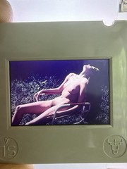 Vintage 35mm Colour Slide Portrait Woman Original Slide Photograph