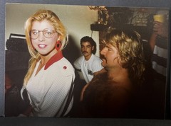 1980s Photo Beautiful Girl Stripper Poses For Artist Risqué Erotica