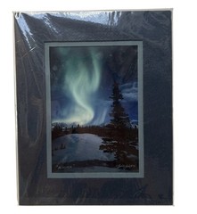 Onlooker Todd Salat Alaska Aurora Borealis Landscape Signed Photograph Color