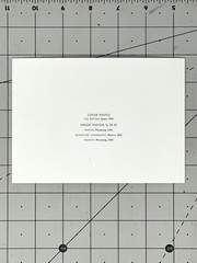 Rocky Schenk (b. 1955) Art Announcement Card 2003 Los Angeles CA