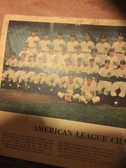 1955 AMERICAN & National LEAGUE CHAMPS YANKEES/Dodgers NEWS Print Matted