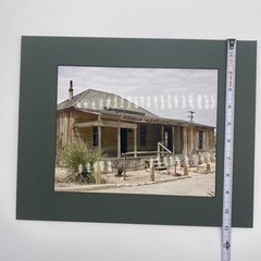 Matted Southwest Justice Of The Peace Building Photo Print 11 X 14 Wall Art