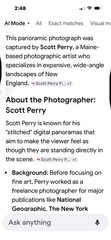 Photographic Landscape 180• View Rangely Maine By Scott Perry Signed Framed