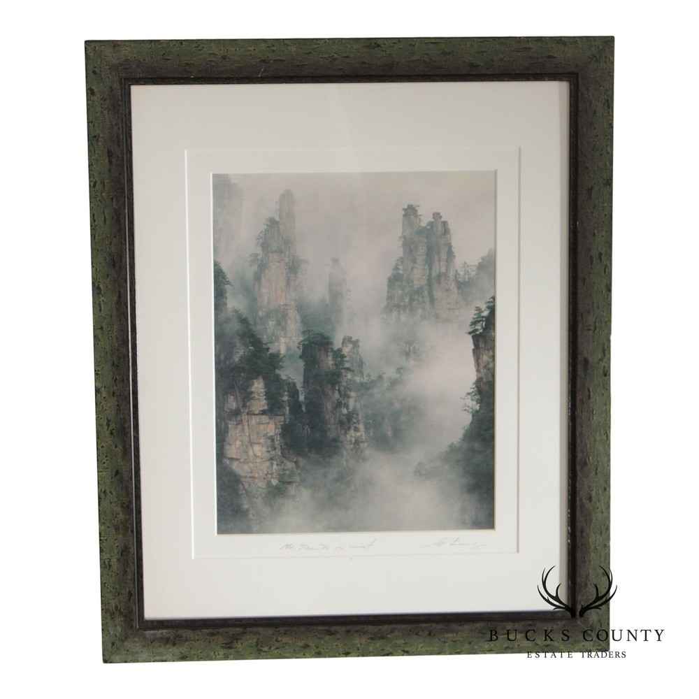 Keith Guo Ji Liang Framed Photograph, ‘Mt. Tian Zi in Mist’