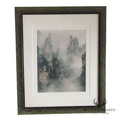 Keith Guo Ji Liang Framed Photograph, ‘Mt. Tian Zi in Mist’