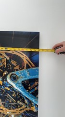 Ltd Edition Acrylic Mounted 3D Metallic Metal Fine Art Photograph Print NICE!
