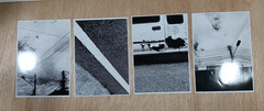 Set of 4 Black and White Fine Art Photography Prints – A4 Size – Minimalist Wall