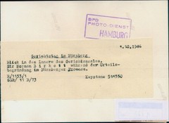 Photo Nuremberg Trial, Sir Norman Birkett during the… – 11496120