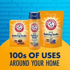 Pure Baking Soda, for Baking, Cleaning & Deodorizing, Pool 10.8 lb Bag New
