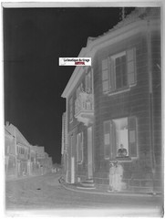 Holtzheim, Alsace, Vintage Glass Photo Plate, Black & White Negative 9×12 CM