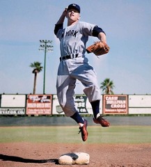 mantle-rookie-1951-spring-training-color 8×10 Colorized Print-FREE SHIPPING