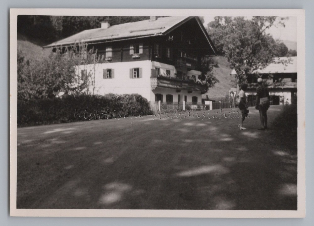 Zell am See? Austria 1952 – Farm – Old Photo 1950s