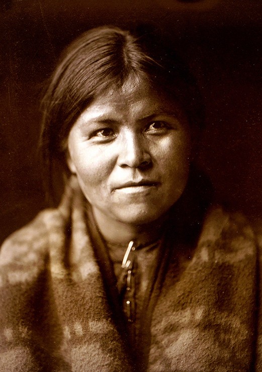 Navajo “Daughter of the Desert” An Edward S Curtis Original, c1904 5×7 $4.49