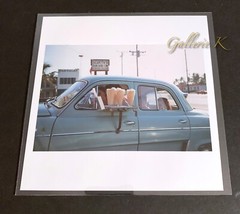 SIGNED JOEL MEYEROWITZ SCOTTY’S DRIVE IN, 1974 MAGNUM LTD ED 6 X 6 PRINT NEW