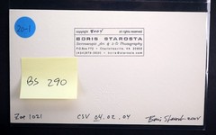 Boris Starosta 3D Stereoview – Zoe 1021 – portrait model signed 2004 #290