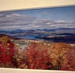 Photographic Landscape 180• View Rangely Maine By Scott Perry Signed Framed