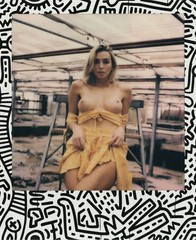 Original ART Nude Polaroid Dominika by Herr Merzi #020