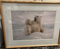 Thomas D. Mangelsen Polar Bear Limited Edition, 597/950, Signed & Framed