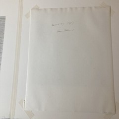 AARON SISKIND (1903-1991) Signed VERMONT 37 GELATIN SILVER PRINT 1987